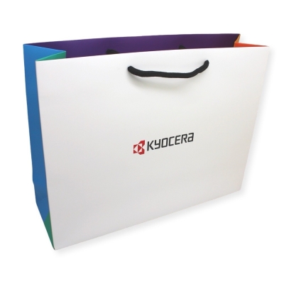 KYOCERA紙袋專業定制彰顯品牌卓越精美的彩色印刷工藝
