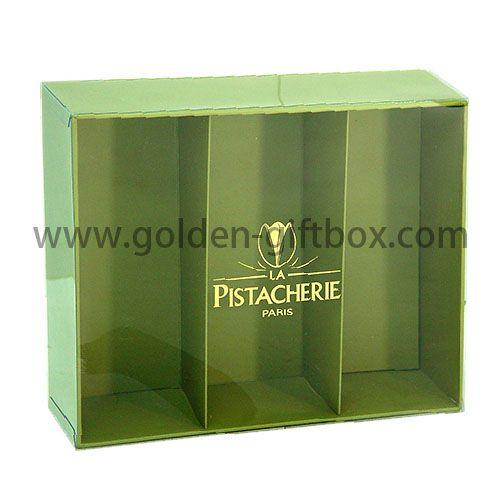 熨金透明膠蓋香水化妝品天地盒
